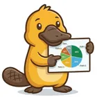 Mascota de Chunchster señalando un reporte de datos con porcentajes